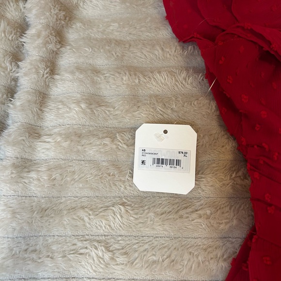 Altar'd State Red Mini Ruffle Dreas - Picture 8 of 9